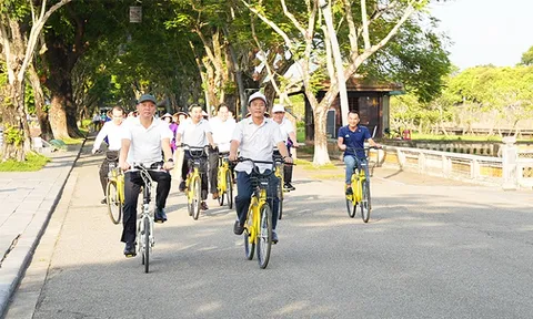Lan tỏa phong trào đi xe đạp, hướng đến phát triển xu hướng giao thông xanh