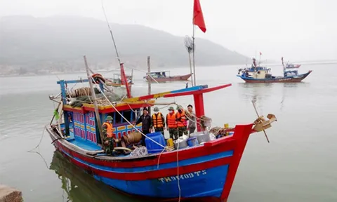 Thanh Hóa: Tổ chức trực 24/24 giờ thực hiện thanh tra, kiểm tra, kiểm soát đối với tàu cá cập và xuất bến