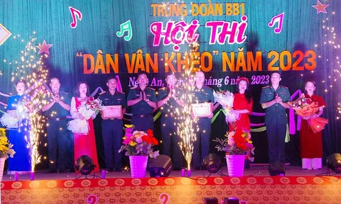 Hội thi Dân vận khéo năm 2023 bằng hình thức sân khấu hóa