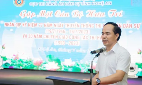 Nghệ An: Nhiều hoạt động hướng tới kỷ niệm 77 năm ngày truyền thống ngành Thi hành án dân sự