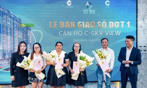 C-Holdings chính thức bàn giao sổ hồng cho cư dân C-Sky View