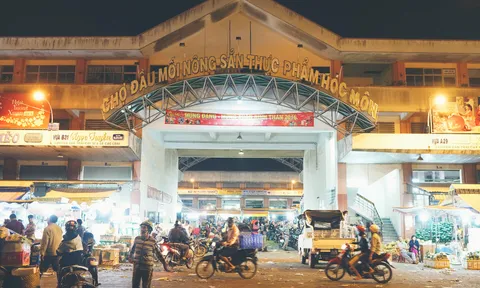 TP.HCM: Chợ đầu mối nông sản thực phẩm Hóc Môn gây ô nhiễm môi trường nghiêm trọng