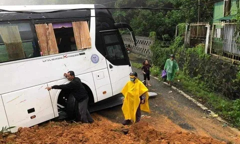 Lâm Đồng: Tập trung cứu nạn và khắc phục vụ sạt lở tại đèo Bảo Lộc