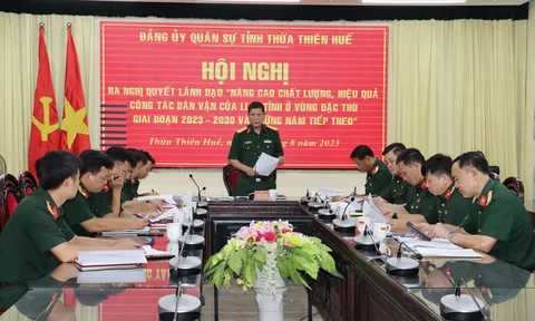 Thừa Thiên Huế nâng cao chất lượng, hiệu quả công tác dân vận của lực lượng vũ trang