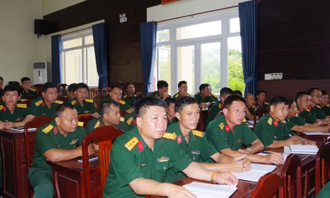 Bộ CHQS tỉnh Thừa Thiên Huế khai mạc lớp học tập, bồi dưỡng tiếng Lào năm 2023