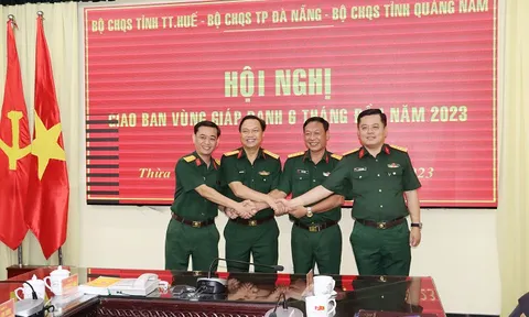 Hội nghị phối hợp hoạt động đóng quân canh phòng ba tỉnh Thừa Thiên Huế, Quảng Nam, Đà Nẵng