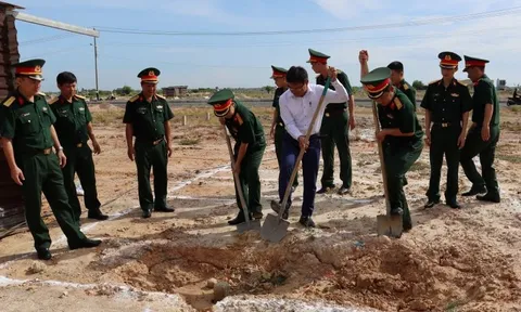 Khởi công xây “Nhà đồng đội” cho quân nhân có hoàn cảnh khó khăn