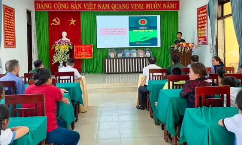 Nâng cao nhận thức pháp luật cho phụ nữ khu vực biên giới biển