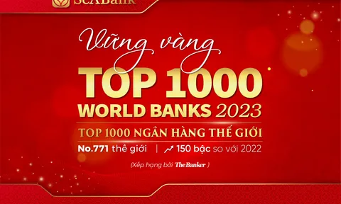 SeABank tăng 150 bậc trong bảng xếp hạng  "Top 1000 Ngân hàng thế giới"