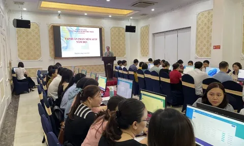Triển khai tập huấn cập nhật đối chiếu số liệu lên phần mềm quản lý an toàn thực phẩm tại tỉnh Thái Bình