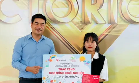 Học bổng Ươm mầm ước mơ SeABank viết tiếp giấc mơ đặt chân tới giảng đường Đại học cho 16 em học sinh nghèo