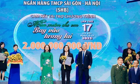 SHB ủng hộ 2 tỷ đồng góp phần mang “mùa xuân cho em” dịp Tết Nhâm Thìn