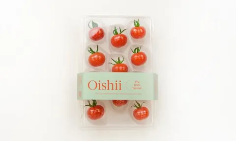 Oishii cho ra mắt dòng cà chua siêu cao cấp