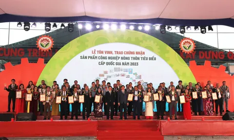 Công nhận 173 sản phẩm và bộ sản phẩm công nghiệp nông thôn tiêu biểu cấp quốc gia năm 2023