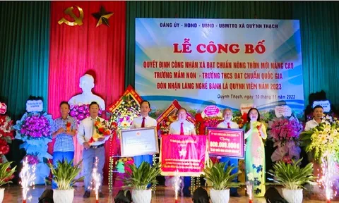 Quỳnh Thạch hướng tới xây dựng nông thôn mới kiểu mẫu