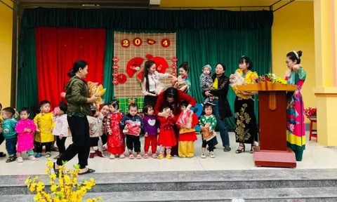 Tết ấm với Trường Mầm non Nam Sơn