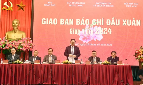 Hội nghị Giao ban báo chí đầu xuân Giáp Thìn 2024