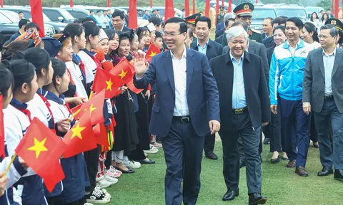 Chủ tịch nước Võ Văn Thưởng phát động Tết trồng cây "Đời đời nhớ ơn Bác Hồ" Xuân Giáp Thìn 2024