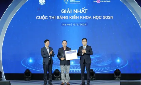 Công nghệ chuyển hóa bùn thành cellulose vi khuẩn đoạt giải Nhất Sáng kiến Khoa học 2024