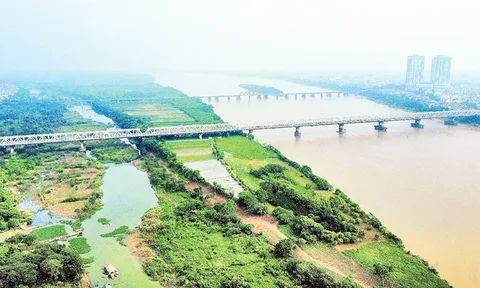 Khai thác không gian vùng bãi sông Hồng