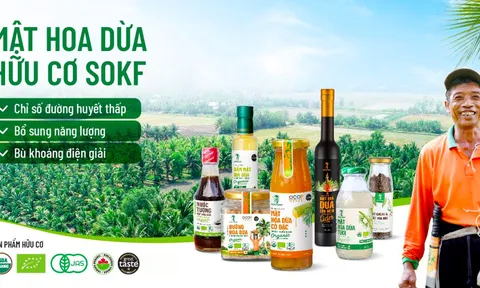 Mật hoa dừa Sokfarm: “Báu vật” mới từ loài cây quen thuộc