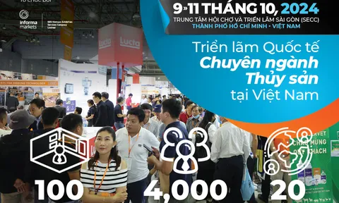 Sự kiện quốc tế chuyên ngành thủy sản hàng đầu tại Việt Nam: Aquaculture Vietnam 2024