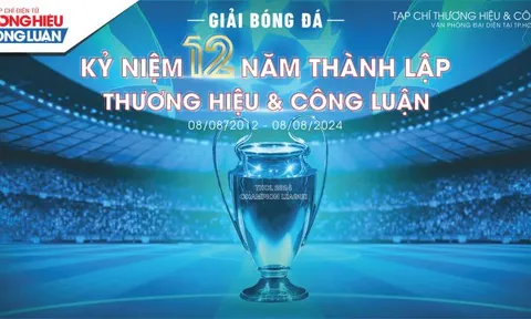 Tạp chí Thương hiệu & Công luận tổ chức giải bóng đá nhân dịp kỷ niệm 12 năm thành lập