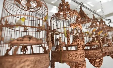 Nét đẹp làng nghề Việt Nam: Lồng chim làng Vác