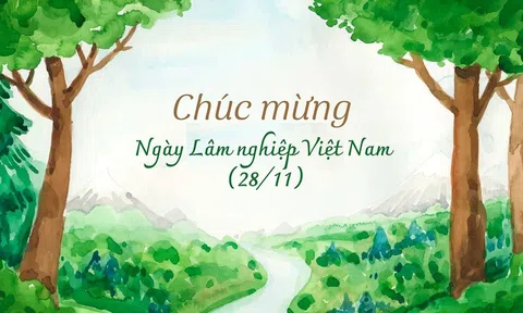 Thứ trưởng Bộ NN-PTNT Nguyễn Quốc Trị gửi thư chúc mừng ngành Lâm nghiệp