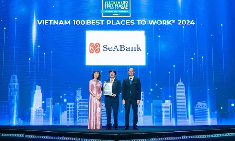 SeABank được vinh danh "Nơi làm việc tốt nhất Việt Nam 2024"