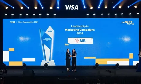 MB “bội thu” giải thưởng danh giá từ Visa và NAPAS