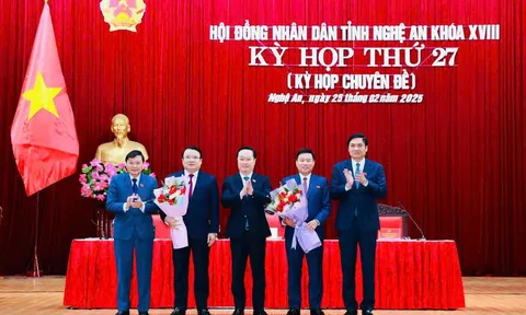 Giám đốc Sở Nông nghiệp và Phát triển nông thôn Nghệ An được bầu làm Phó Chủ tịch UBND tỉnh