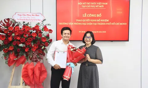 Tạp chí Phụ nữ Mới bổ nhiệm các nhân sự chủ chốt cho Văn phòng đại diện tại TP.HCM