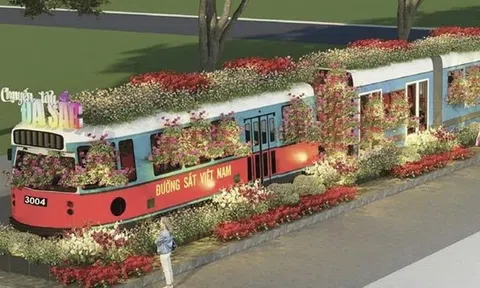 'Chuyến tàu đa sắc' tại Festival Hoa lan TP. Hồ Chí Minh