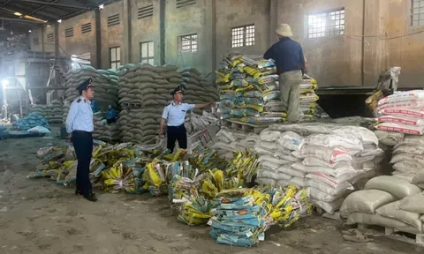 Hơn 67 tấn phân bón giả mạo nhãn hiệu bị giám sát khắc phục hậu quả