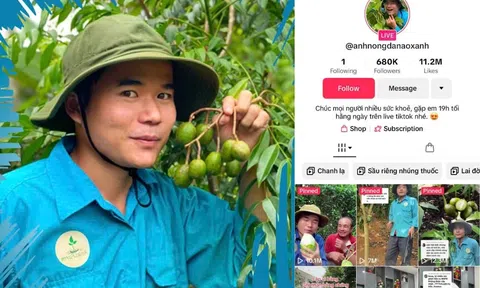 'Anh nông dân áo xanh' mang nhà vườn lên mạng để lan tỏa kiến thức về sản xuất nông nghiệp bền vững