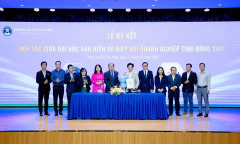 Trường Đại học Văn Hiến ký kết với doanh nghiệp đào tạo nhân lực và chuyển giao tri thức