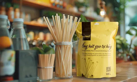 Ống hút gạo tự hủy OCHAO - lựa chọn “xanh” cho cuộc sống hiện đại