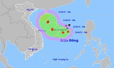 Chủ động ứng phó với vùng áp thấp trên khu vực Bắc Biển Đông có khả năng mạnh lên thành áp thấp nhiệt đới