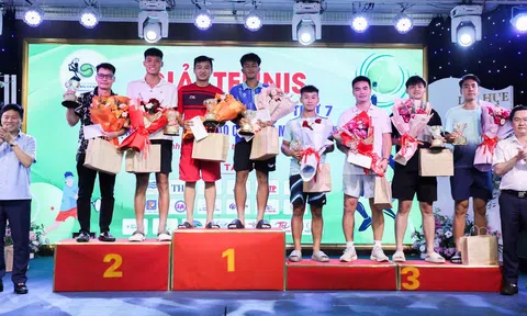 Bế mạc Giải Tennis Báo chí Nghệ An lần thứ 7 năm 2025
