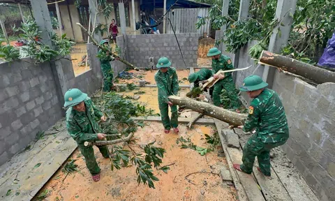 Khẩn trương hỗ trợ người dân khắc phục hậu quả dông lốc