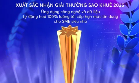Sản phẩm vay vốn tín chấp dựa trên dữ liệu của Biz MBBank được đánh giá 5 sao