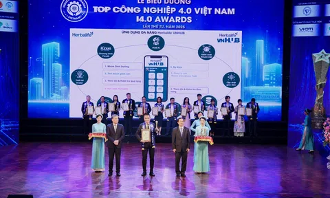 Herbalife Việt Nam được vinh danh “Top Công nghiệp 4.0” lần thứ 3 liên tiếp với ứng dụng Herbalife VNHUB