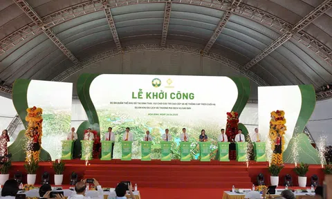 Tập đoàn Sun Group tổ chức Lễ khởi công tổ hợp nghỉ dưỡng 21.000 tỷ đồng tại Hòa Bình