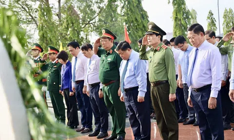 Phó Thủ tướng Nguyễn Chí Dũng tri ân sự hy sinh to lớn của các anh hùng liệt sĩ