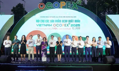 Khai mạc Hội chợ các sản phẩm OCOP xuất khẩu – VIETNAM COCOPEX 2025