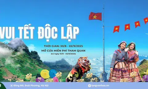‘Vui Tết độc lập’ tại Làng Văn hóa - Du lịch các dân tộc Việt Nam dịp Quốc khánh