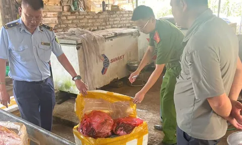 Sơn La: Thu giữ 150 kg nội tạng động vật không rõ nguồn gốc