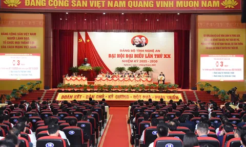 Đại hội đại biểu Đảng bộ tỉnh Nghệ An lần thứ XX họp phiên trù bị