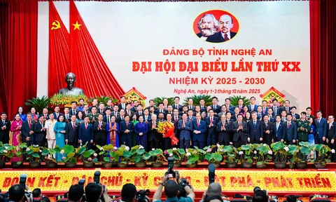 Đại hội đại biểu Đảng bộ tỉnh Nghệ An lần thứ XX, nhiệm kỳ 2025 – 2030 thành công tốt đẹp